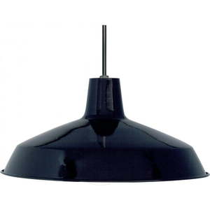 lot 7128 image: Nuvo Lighting 1 Light Warehouse Shade Pendant