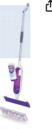 lot 21570 image: PGC07242 Power Mop 2 Pad & Fresh Cleaner Solution Spray Kit