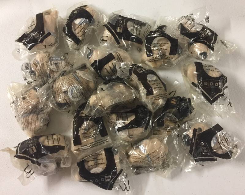 lot 1181 image: Huge Lot of More Than 20 2004-05 The Dog McDonalds Plush Mini-Toys New In Package