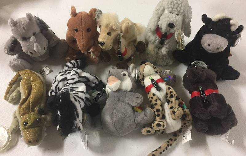 rare coca cola beanie babies