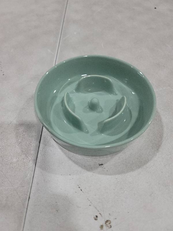 Havniva Ceramic Slow Feeder Dog Bowl