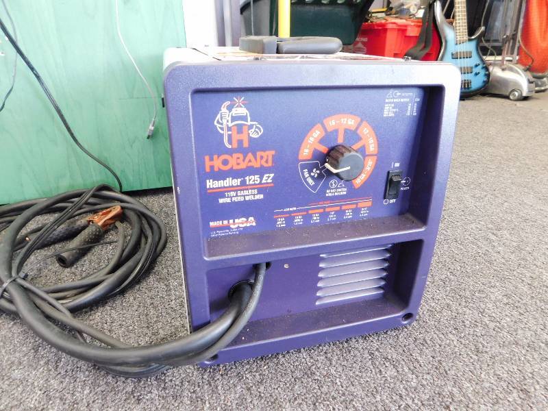 hobart 125ez 500521a flux welder