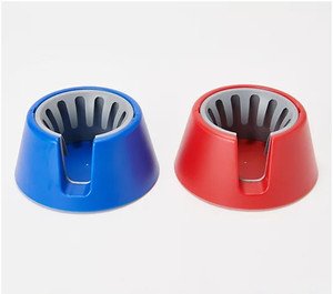 lot 49213 image: Gripperz Set of 2 Spill-Proof Portable Cup Holders