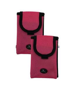 lot 49217 image: Buddy Pouch On the Go Phone Belt Pouches Set of 2, Pink