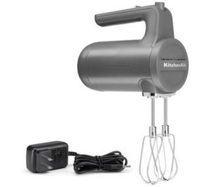 lot 49232 image: Retail - $99.99 KitchenAid Cordless 7-Speed Hand Mixer