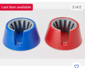 lot 49268 image: Gripperz Set of 2 Spill-Proof Portable Cup Holders
