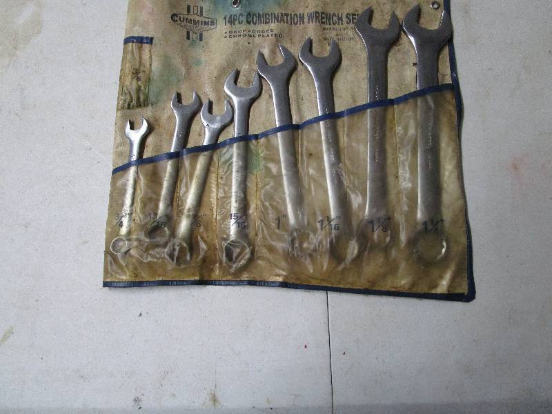 lot 636 image: Wrench Set