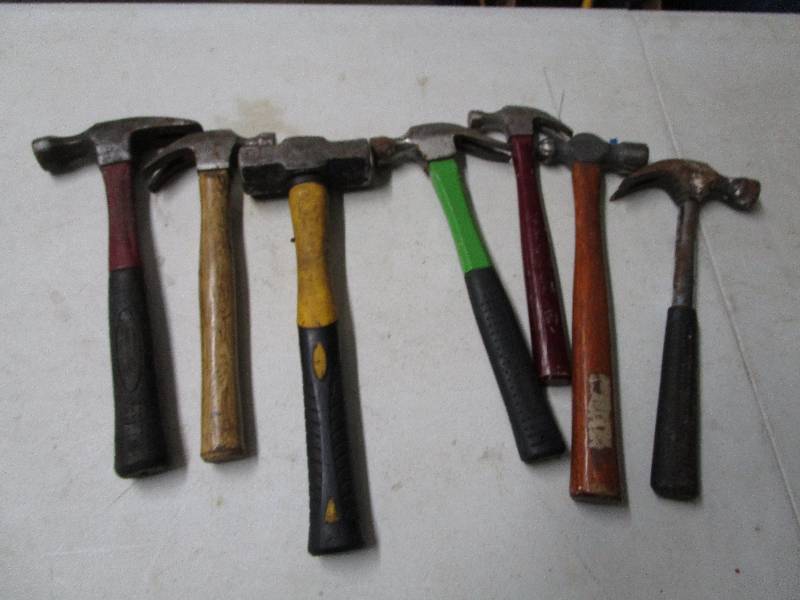 lot 640 image: Lot of Hammers