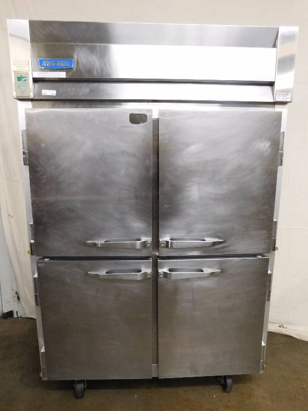 lot 186 image: McCall 2 Door Split Door Stainless Steel Cooler