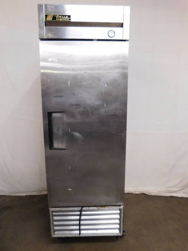 lot 203 image: True Single Door Stainless Steel Cooler