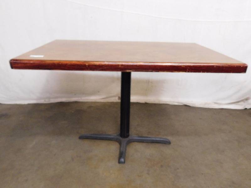 lot 218 image: 48 Inch Dining Table wBase