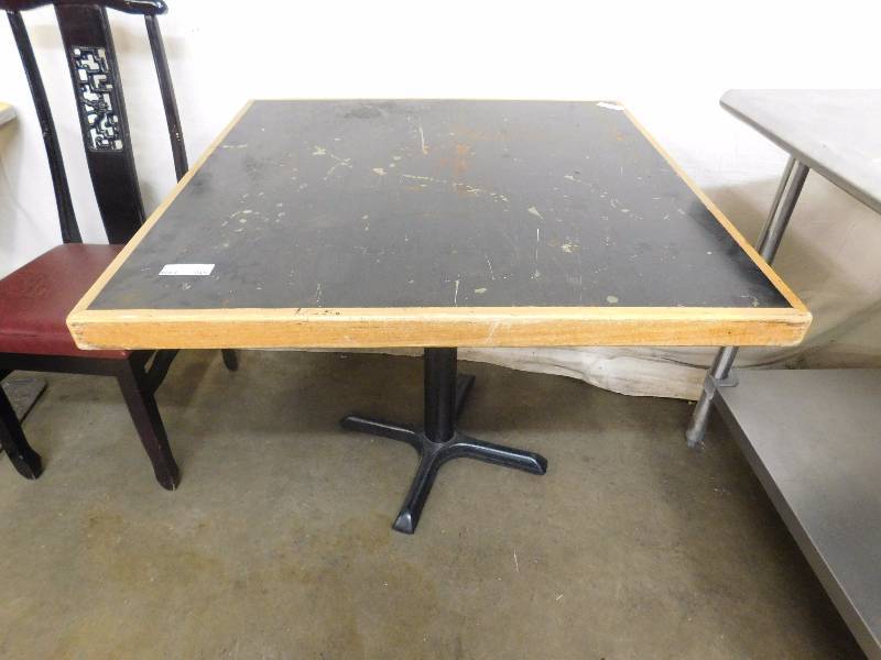 lot 245 image: 2 Tables wBases and Chair