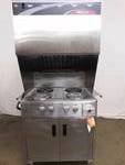 Wells VCS2000 Ventless 4 Burner w/Ansul System