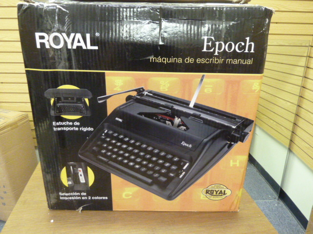 lot 67 image: ROYAL EPOCH TYPEWRITER