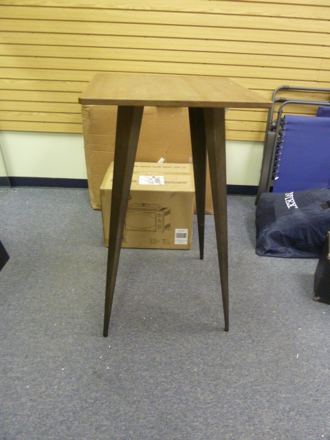 lot 66 image: TALL BAR TABLE