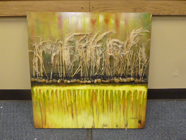 lot 141 image: WHEAT ART PIECE