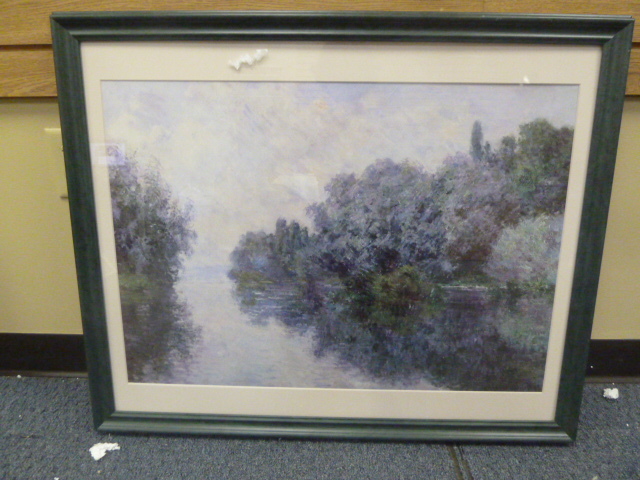 lot 139 image: LAKE PAINTING 2