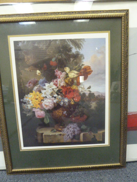 lot 137 image: FLOWER PAINTING 3