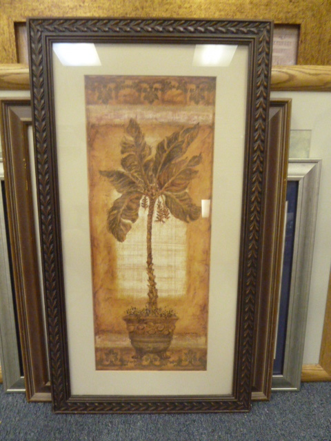 lot 130 image: PALM TREE PRINT