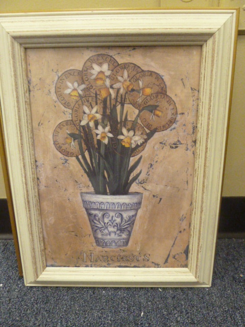 lot 116 image: NARCISSUS PAINTING