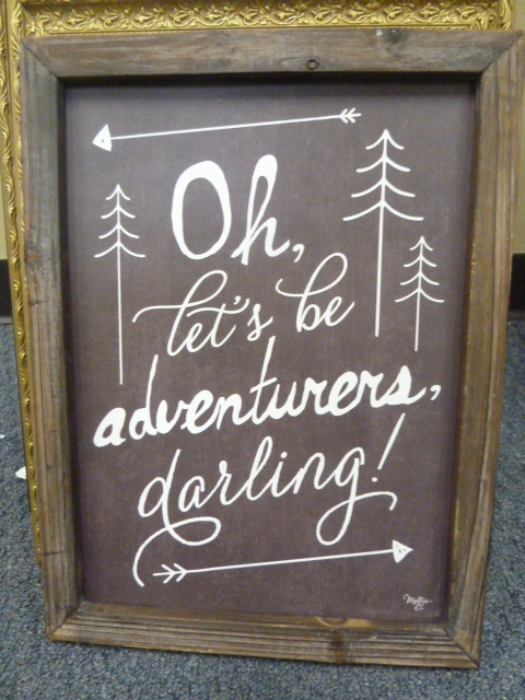 lot 107 image: ADVENTURE WALL DECORATION