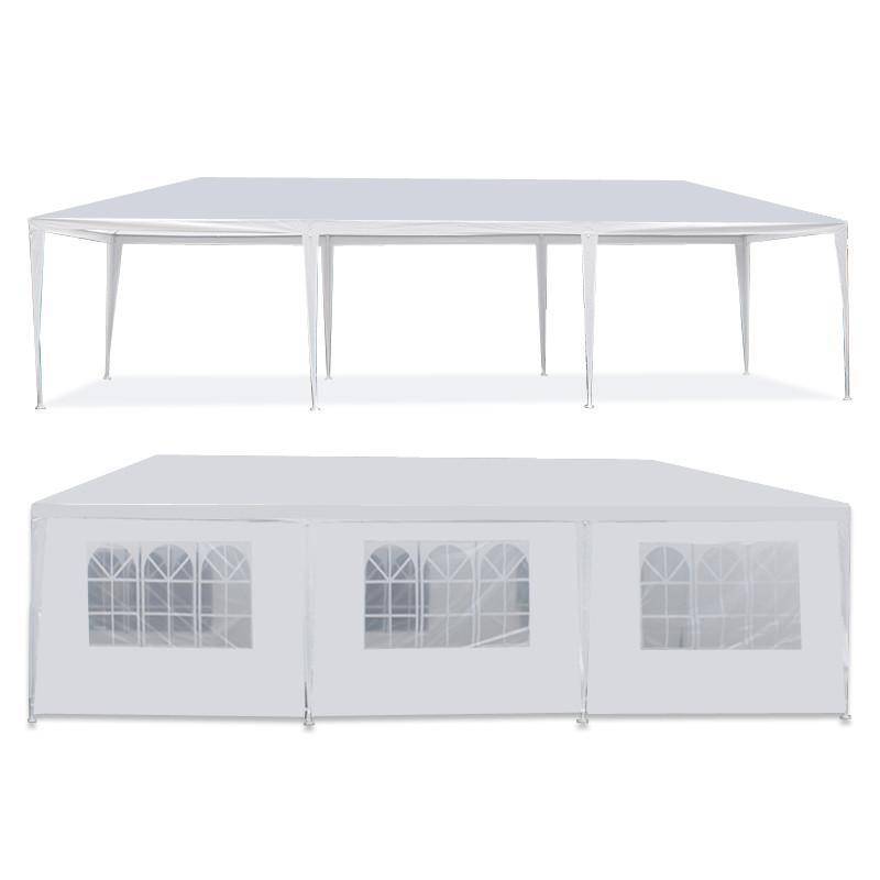 lot 206 image: ZENY 10x30 Wedding Party Tent Outdoor Camping Easy Set Gazebo BBQ Pavilion Canopy Cater Events
