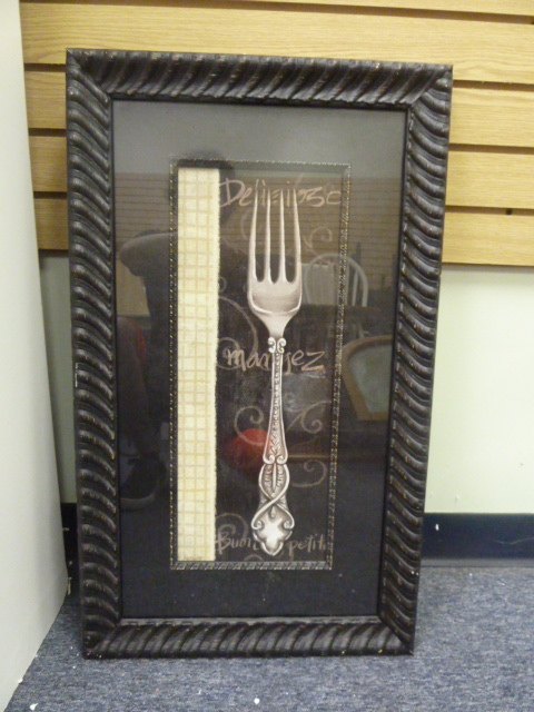 lot 301 image: FORK PAINTING