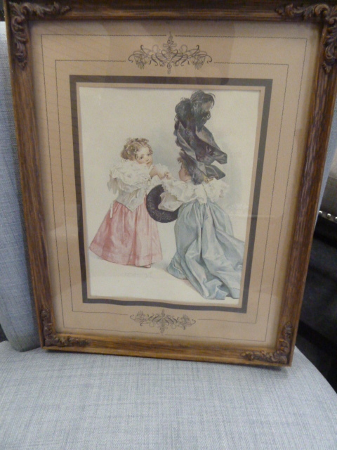 lot 299 image: VICTORIAN CHILDREN PRINT