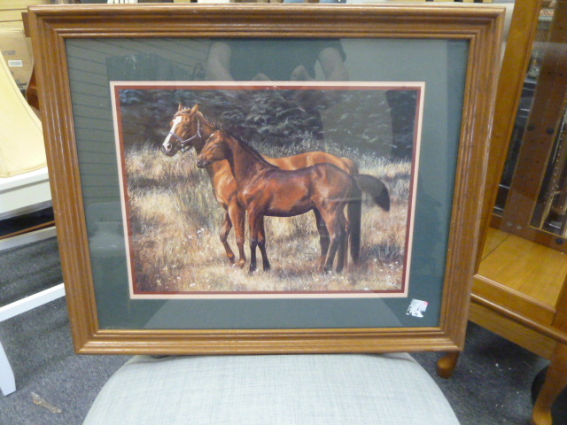 lot 289 image: HORSE PRINT