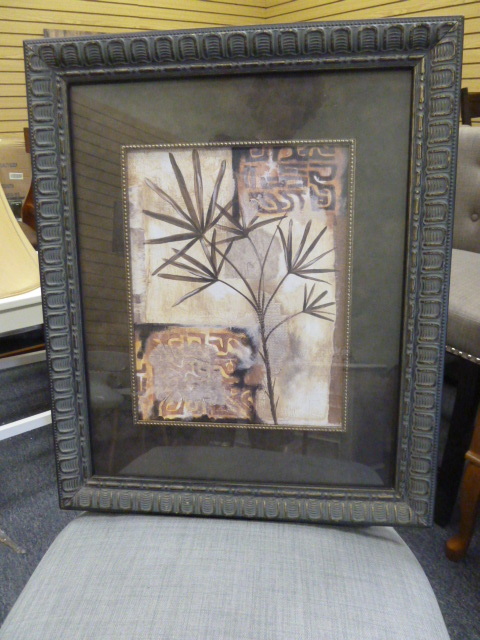 lot 287 image: MODERN PALM PRINT