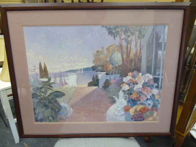 lot 278 image: OCEAN PATH PRINT
