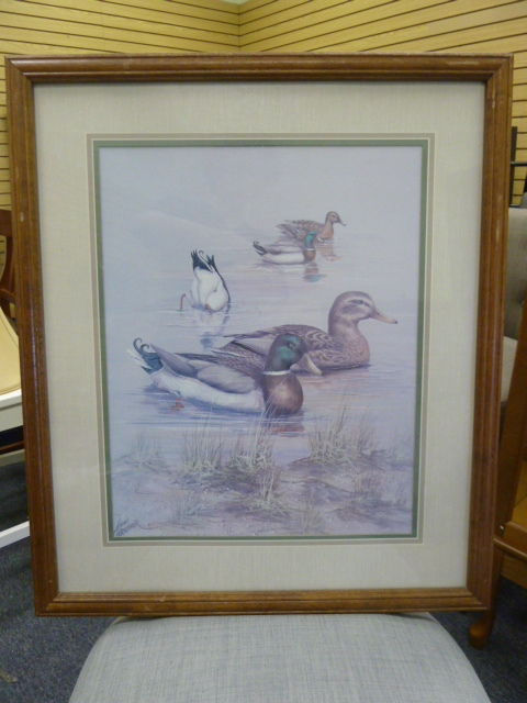lot 273 image: MALLARD DUCK PRINT 2