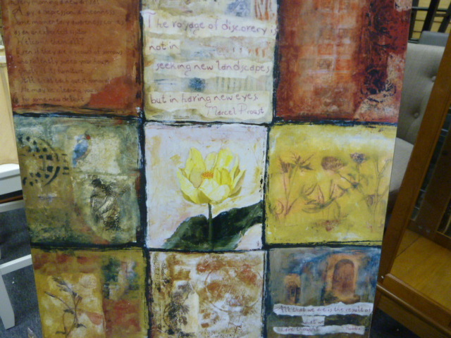 lot 267 image: QUOTES PAINTING