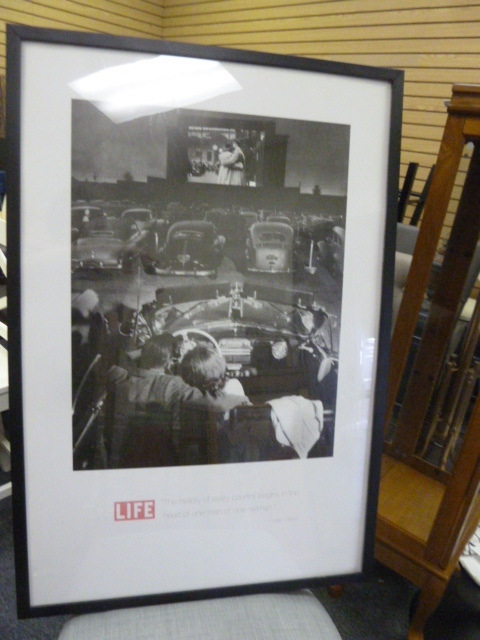lot 258 image: LIFE CLASSIC DRIVE IN PRINT