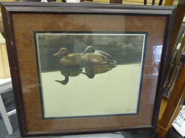lot 253 image: MALLARD DUCK PRINT