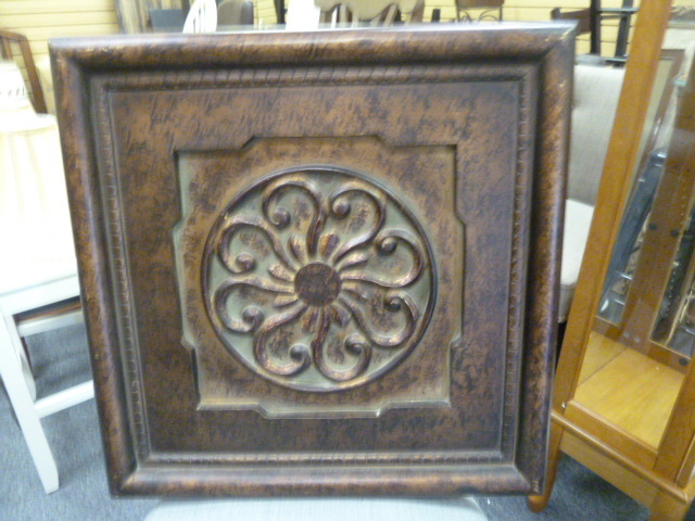 lot 234 image: FRAMED METAL SCULPTURE