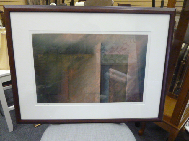 lot 232 image: ABSTRACT ART PRINT 2