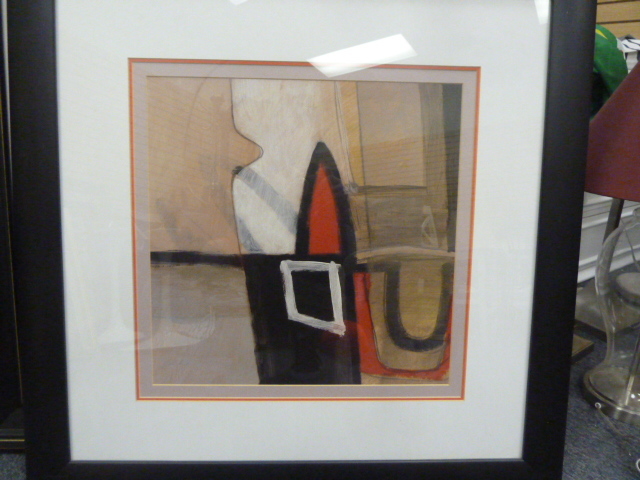 lot 222 image: MODERN ART PAINTING 2