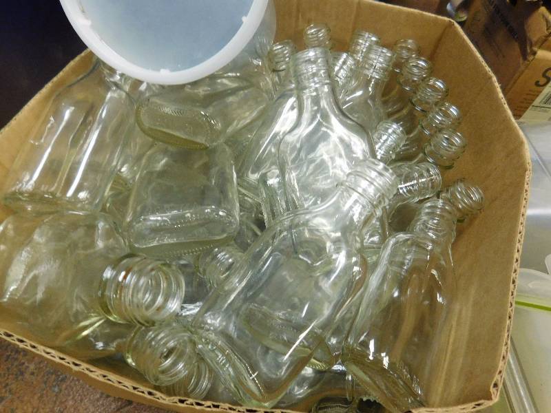 lot 42 image: Lot of Glass Bottles