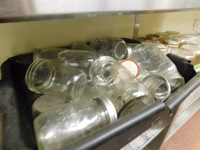 lot 51 image: Lot of Glass Mason Jars