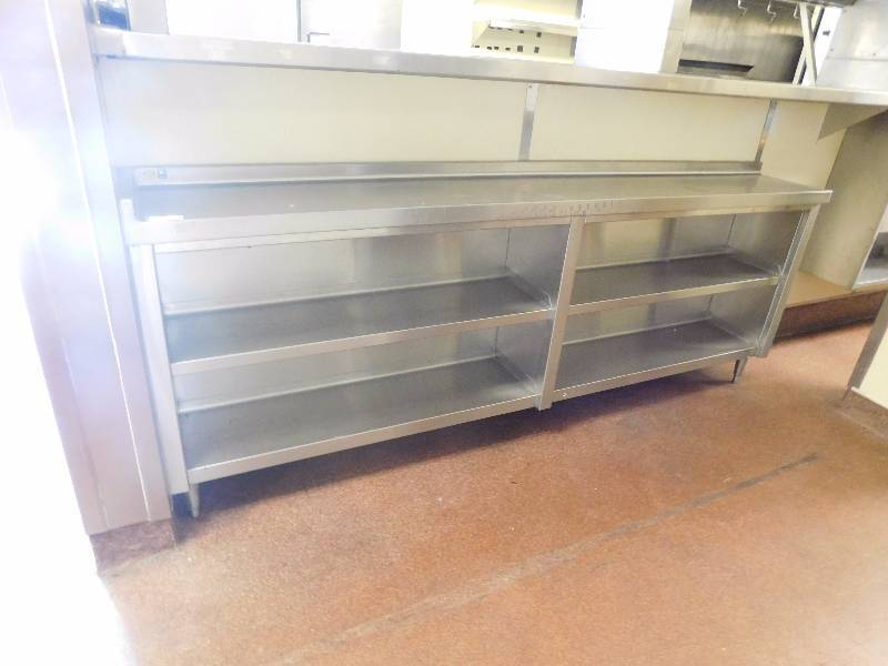 lot 63 image: Stainless Steel Storage Table