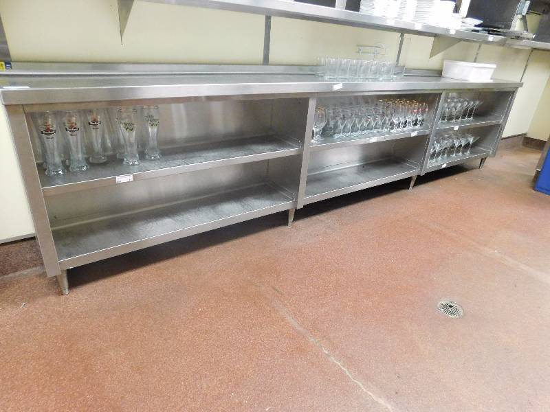 lot 65 image: Stainless Steel Storage Table