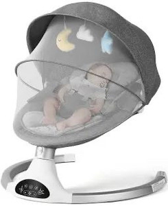 lot 1935 image: Bobi Long smart baby rocker