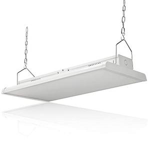 lot 1959 image: Konlite 2 FT Linear LED Bay Ceiling Shop Light 105w 5000k 1-10V Dimming - 14170 Lumens - Equal to 4 lamp T5 - No Maintenance for Life