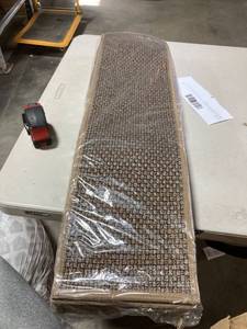 lot 1984 image: Linen soft and comfortable stair treads for wooden steps 30�� long 2 pack