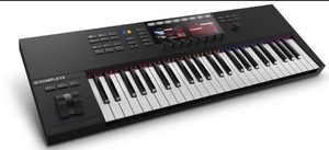 lot 2001 image: (no power cord) Native Instruments Komplete Kontrol S49 MK2 USB MIDI Keyboard Controller