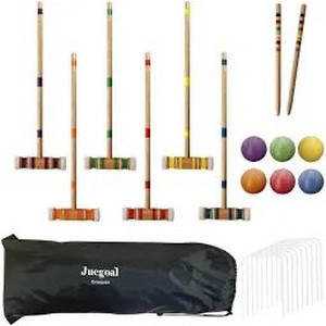 lot 2024 image: Juegoal croquet set for 6 players
