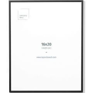 lot 2030 image: 16x20 black metal frame