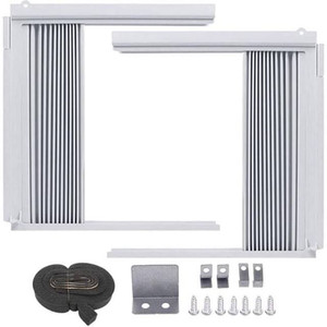 lot 2041 image: AC window curtain extensions (no hardware)