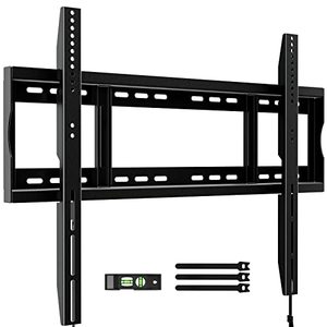 lot 2058 image: HOME VISION Heavy Duty Fixed TV Wall Mount Holds up to 264Lbs, for Most 42-100 inch Flat Curved TVs Wall Mount Bracket Fits 161824 Studs VESA 800x600mm Low Profile Space Saving for LED OLED LCD